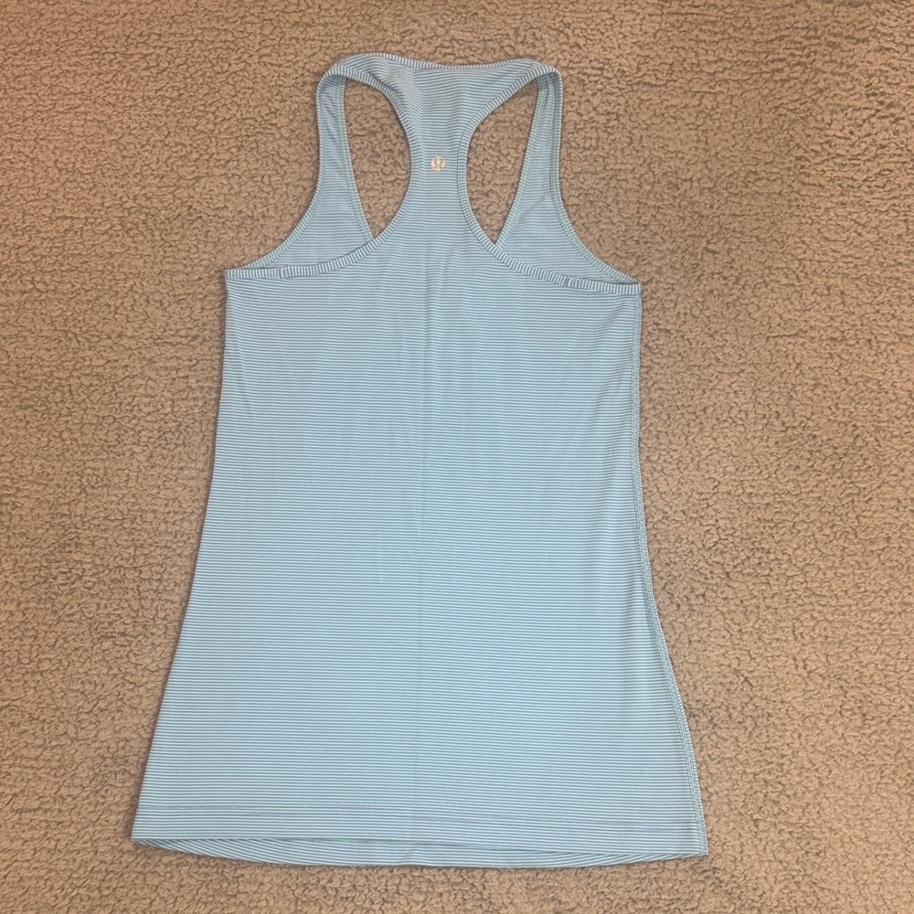 Lululemon Athletica Sky Blue Racerback Tank Top - Picture 3 of 3